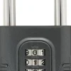 Brico Hangsloten-Abus Combinatie-Hangslot Tcz7/65 Zamak Zwart