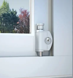 Brico Raambeveiliging-Abus Raamslot Fts42 Wit