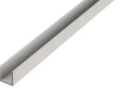Brico Profielen-Alberts Ba-Profiel U-Vorm Aluminium Natuur 8X1X10Mm 2,6M