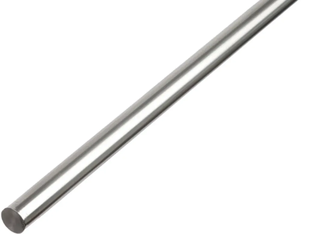 Brico Profielen-Alberts Ba-Stang Rond Aluminium Natuur 6Mm 2,6M