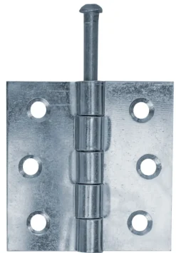 Brico Hoek- & Ankerwerk-Alberts Scharnier Verzonken Schroefgaten + Losse Pen Rvs 63X63X2Mm