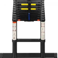 Aldorr Professional - Telescoopladder 3,20M - Met Optigrip™ En Extra Brede Treden|Brico