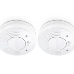 Brico Brandbeveiliging-Alecto Rookmelder Met 10 Jaar Batterij Sa-110 2-Pack 85Db Wit