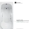 Allibert Bad Carina Aquazen² 170X80Cm Wit|Brico New