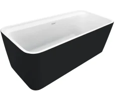 Allibert Bad Kolora 170X78Cm Mat Zwart|Brico