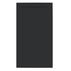 Allibert Douchebak Luna 160X90Cm Rechthoek Mat Zwart|Brico Sale