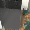 Allibert Douchebak Luna 180X90Cm Rechthoek Gun Metal|Brico Outlet