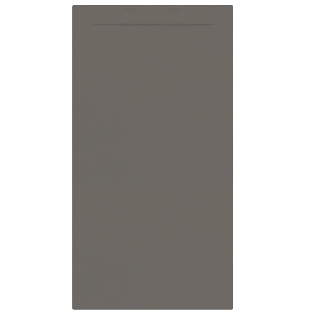 Allibert Douchebak Luna 180X90Cm Rechthoek Gun Metal|Brico Outlet