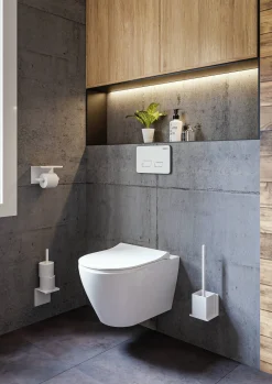 Allibert Inbouwreservoir Set Link | Soft-Close Toiletzitting | Bedieningspaneel Met Infrarood Herkenning Wit|Brico Outlet
