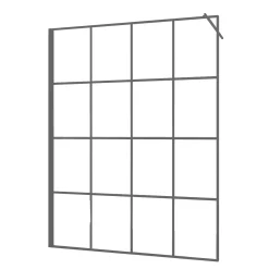 Allibert Inloopdouche Loft-Game 160X200Cm Gun Metal|Brico Online