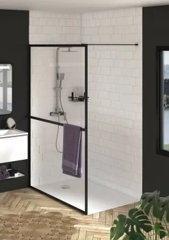 Allibert Inloopdouche Milton 120X200Cm Transparant|Brico Outlet