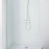 Allibert Vaste Wand Lago Walk In 90Cm Transparant|Brico Discount