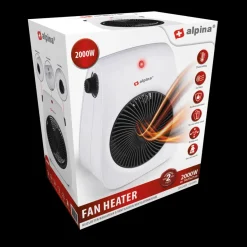 Brico Keramische Kachels & Blaasverwarming<Alpina Heater Ventilatorkachel 2000W
