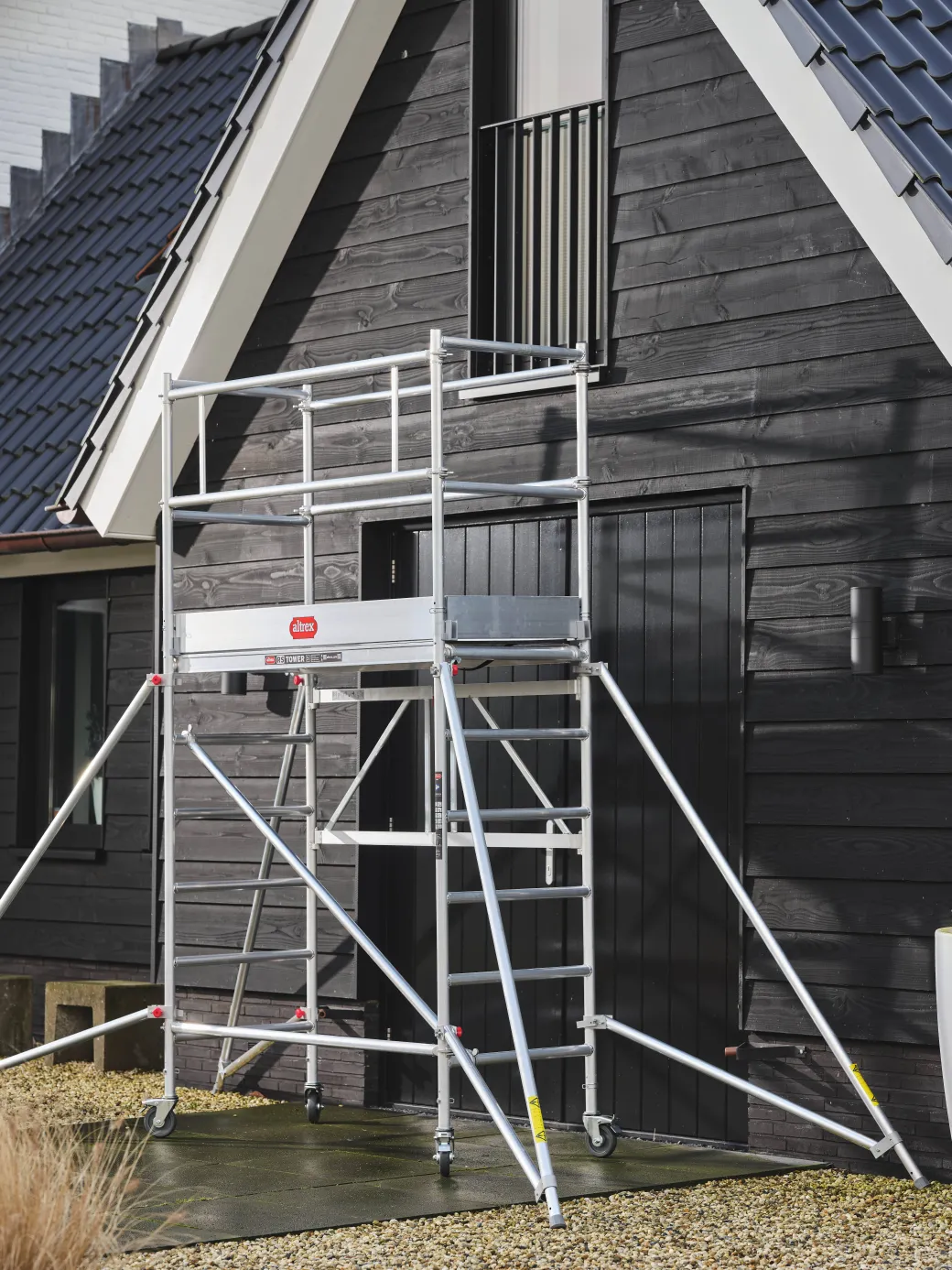 Altrex Aluminium Vouwsteiger Rs Tower 34 Module 2 Werkhoogte 3,80M|Brico