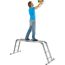 Altrex Plooiladder 'Varitrex Plus' Aluminium 4 X 3 Treden|Brico Sale