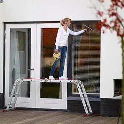 Altrex Plooiladder 'Varitrex Plus' Aluminium 4 X 3 Treden|Brico Sale