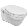 Aquavive Hangtoilet Lunain Wit | Soft-Close Toiletzitting|Brico New