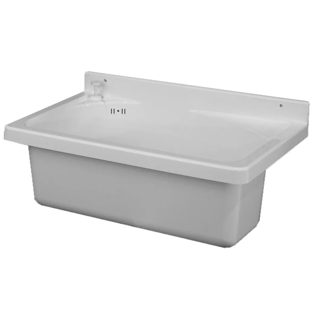 Aquavive Uitgietbak Ardeche Kunststof 54Cm Wit|Brico Clearance