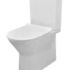 Aquazuro Duoblok Toilet Livenza I Universele Afvoer I Randloos Toiletpot Wit|Brico Best