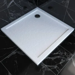 Aurlane Douchebak Pedra 90X90Cm Wit Mat|Brico Sale