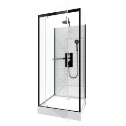 Aurlane Douchecabine Metro 90X90X219-230Cm Vierkant|Brico Discount