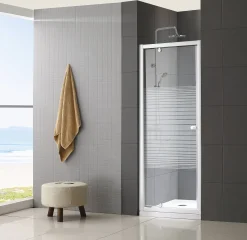 Baseline Douche Draaideur Wit 185X90Cm|Brico