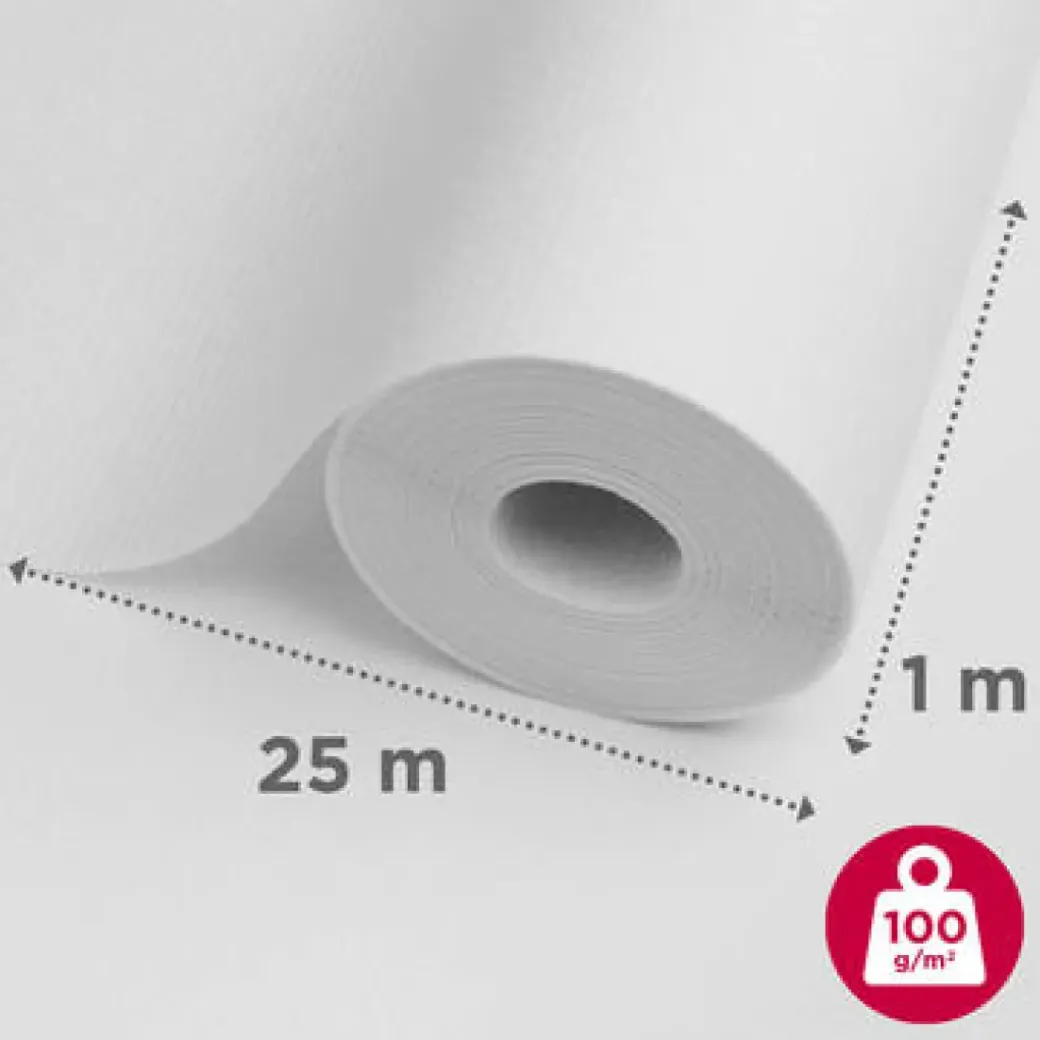 Brico Glasvezelbehang-Baseline Glasweefselbehang Ruit 25M 100Gram