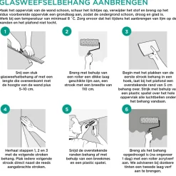 Brico Glasvezelbehang-Baseline Glasweefselbehang Ruit 25M 100Gram