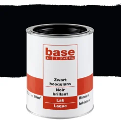Brico Lakken-Baseline Lak Hoogglans Zwart 750Ml