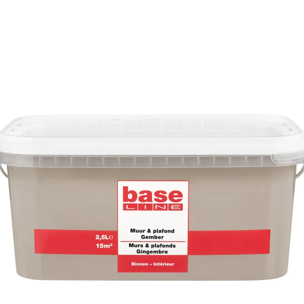 Brico Muurverf-Baseline Muur & Plafond Gember 2,5L