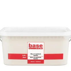 Brico Muurverf-Baseline Muur & Plafond Vanille 2,5L