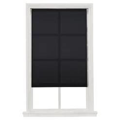Brico Rolgordijnen-Baseline Rolgordijn Lichtdoorlatend Zwart 60X175Cm