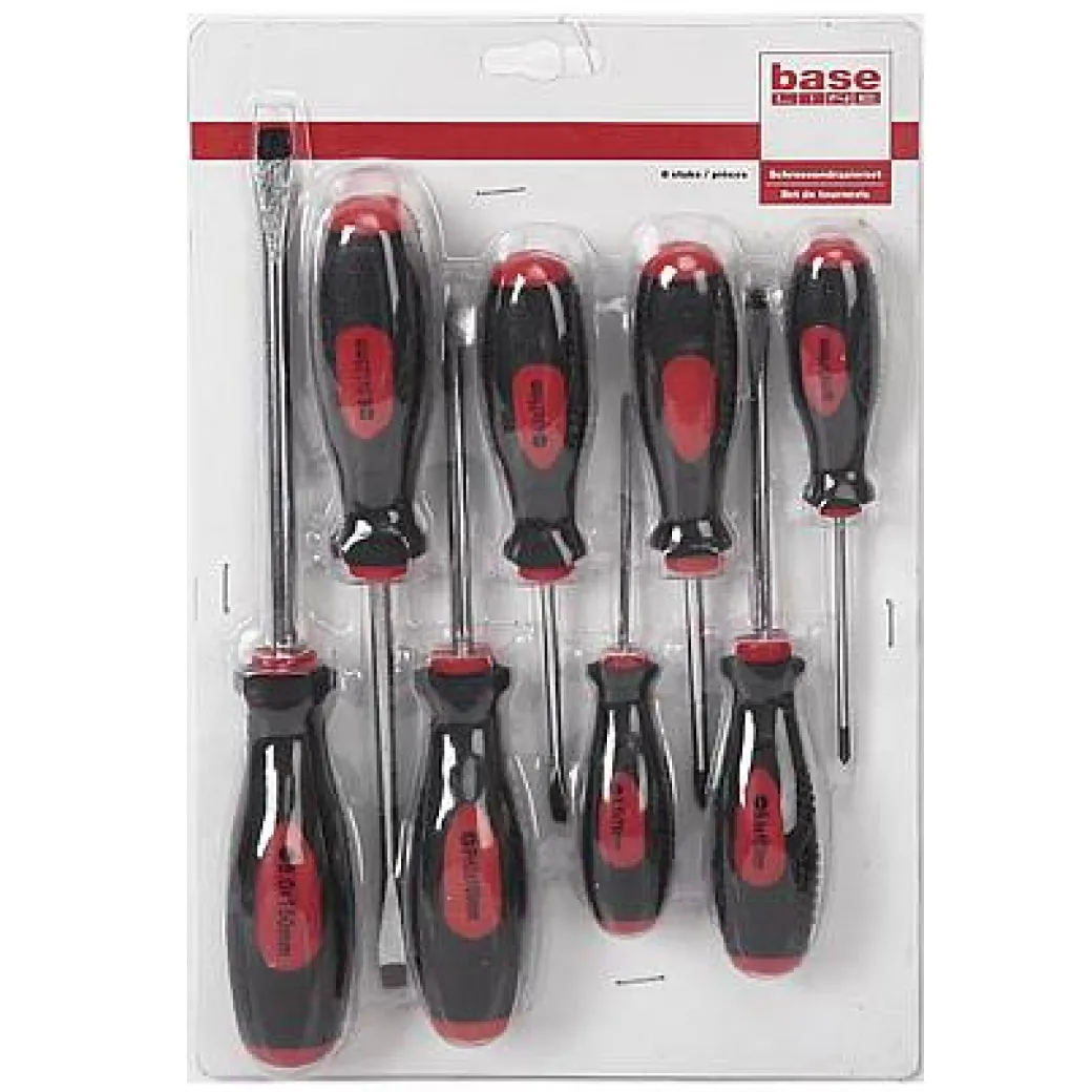 Baseline Schroevendraaierset – 8 Stuks|Brico Hot