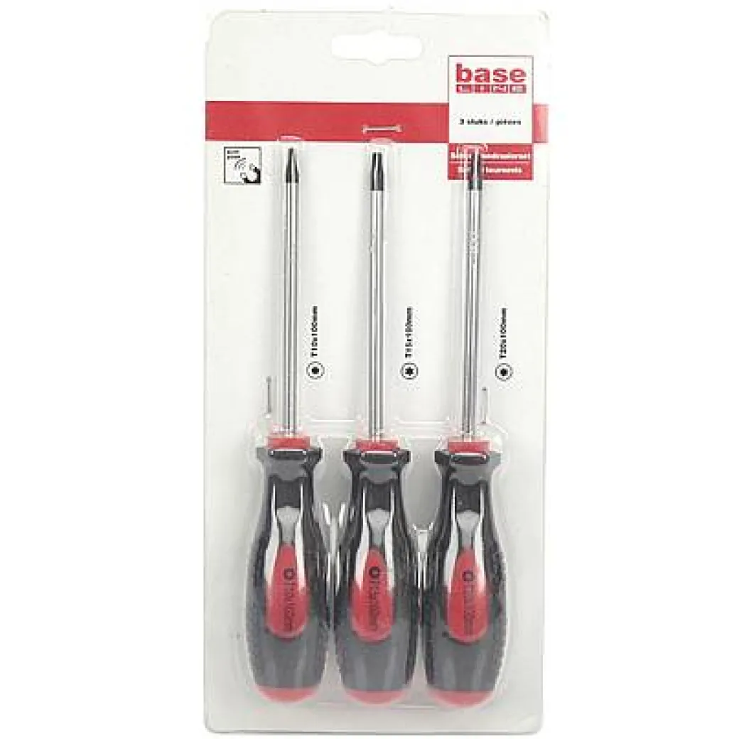 Baseline Schroevendraaierset Voor Torx 3St.|Brico
