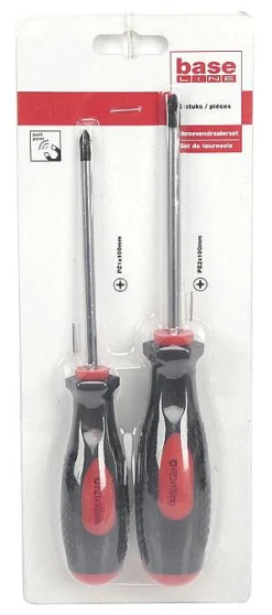 Baseline Schroevendraaierset Pozidriv 2St.|Brico Sale