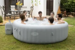 Brico Spa En Jacuzzi-Bestway Jacuzzi Lay-Z Spa 60135 1350L Gris O236X71Cm