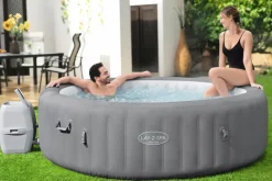 Brico Spa En Jacuzzi-Bestway Jacuzzi Lay-Z Spa 60135 1350L Gris O236X71Cm