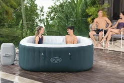 Brico Spa En Jacuzzi-Bestway Opblaasbare Jacuzzi Lay-Z-Spa Ibiza Airjet 806L Groen 180X180X66Cm
