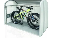 Brico Opbergboxen Tuin-Biohort Opbergbox Storemax 190 Kwartsgrijs Metallic 97X190Cm
