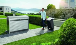 Brico Opbergboxen Tuin-Biohort Opbergbox Storemax 160 Donkergrijs Metallic 78X163Cm