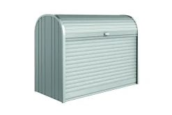 Brico Opbergboxen Tuin-Biohort Opbergbox Storemax 160 Zilver Metallic 78X163Cm