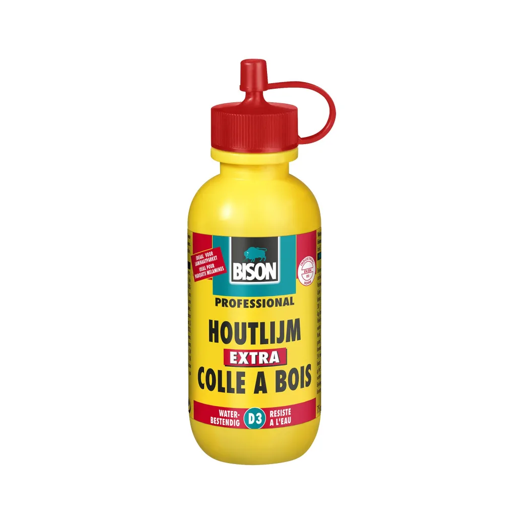 Bison Professional Houtlijm Extra Transparant 75G|Brico Outlet