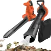 Black+Decker Elektrische Bladblazer Gw3030-Qs 3000W - 50L Opvangbak|Brico Discount
