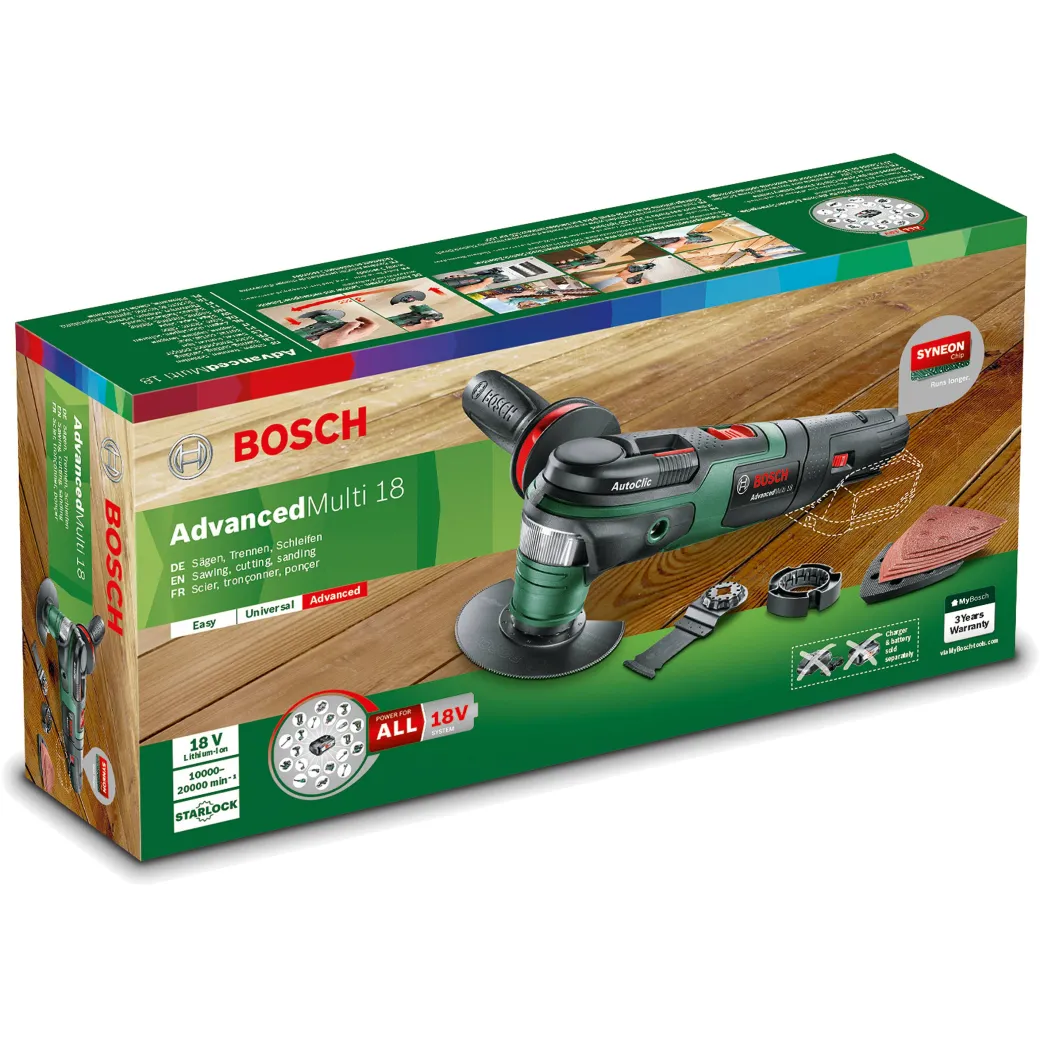 Bosch Mutlitool Advancedmulti 18V (Zonder Accu)|Brico