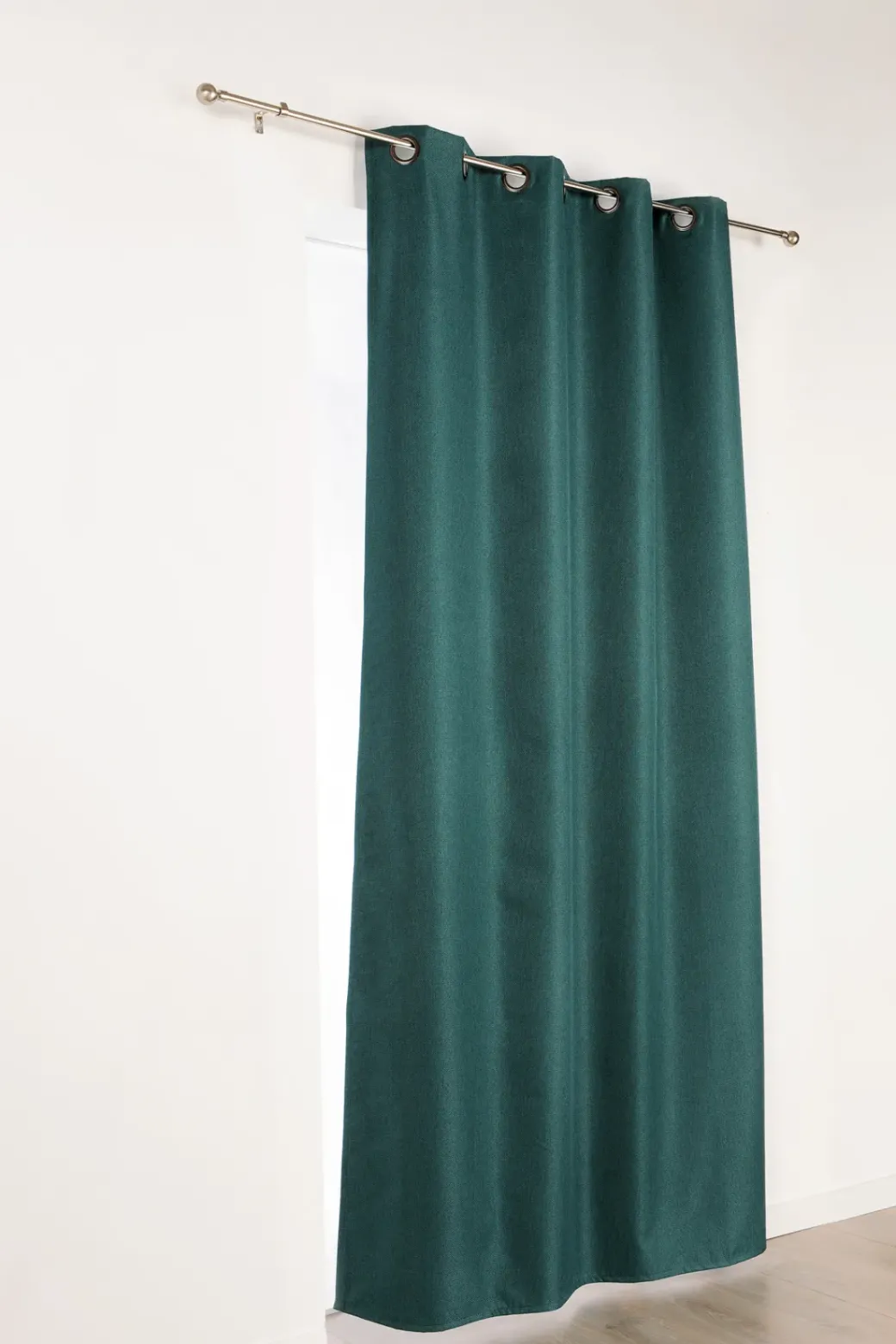 Brico Gordijnen-Calypso Verduisteringsgordijn Groen 140X240Cm