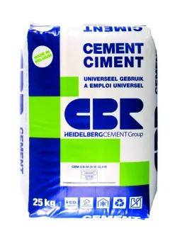 Cbr Cement Cem Ii 32,5N 25Kg + Pallet 3004837|Brico Best