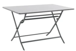 Brico Tuintafels-Central Park Bistrotafel Stacy Antraciet Staal 110X70Cm