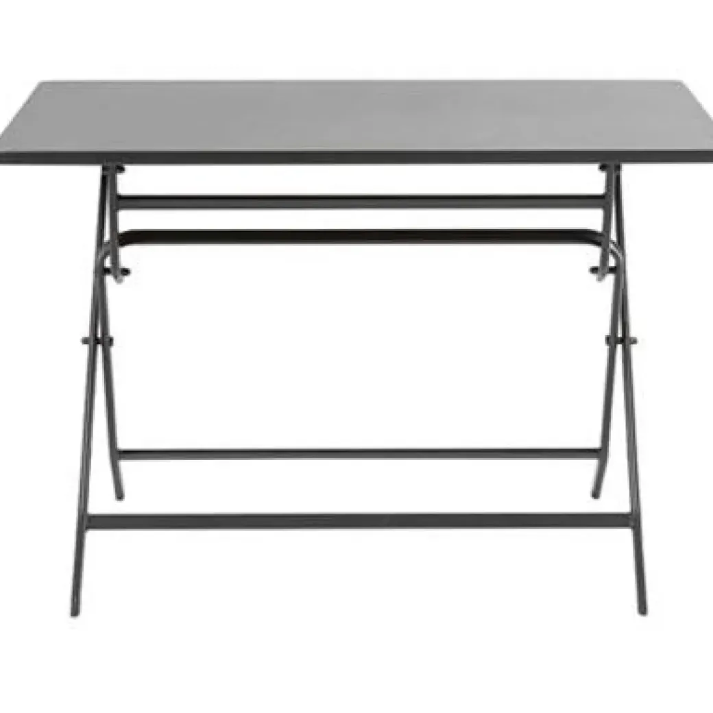 Brico Tuintafels-Central Park Bistrotafel Stacy Antraciet Staal 110X70Cm