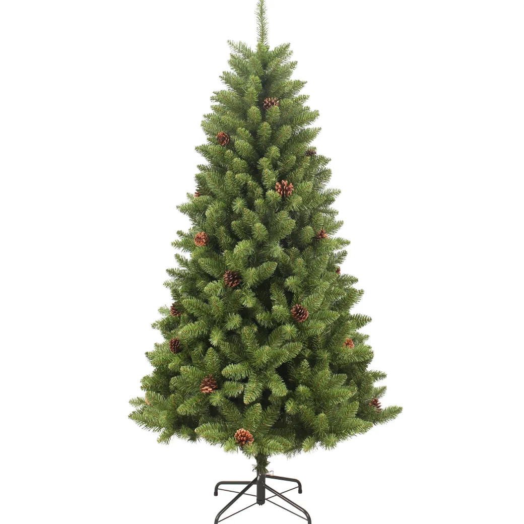 Central Park Kunstkerstboom Dennenappels 180Cm|Brico Best