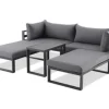 Brico Loungesets-Central Park Loungeset Napoli Aluminium